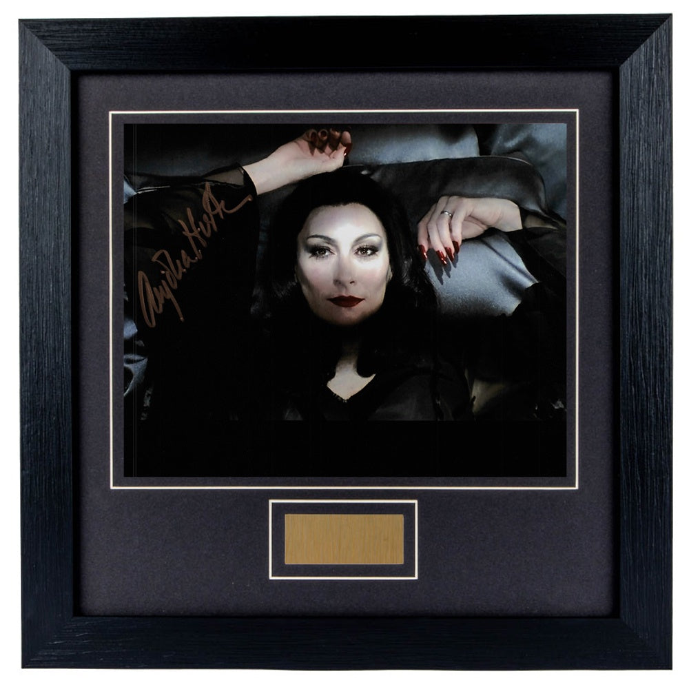 Anjelica Huston Personally Signed The Addams Family V3 8 x 10 Photograph Framed