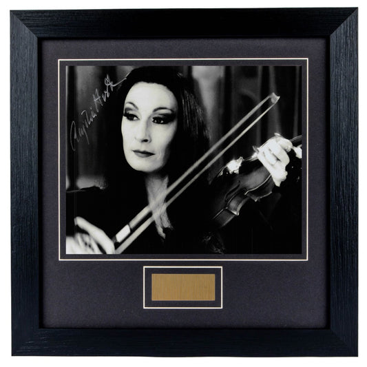 Anjelica Huston Personally Signed The Addams Family V4 8 x 10 Photograph Framed