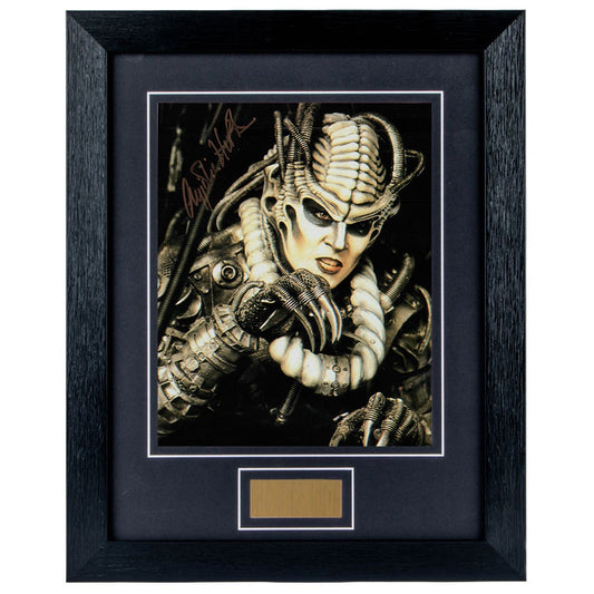 Anjelica Huston Personally Signed Captain EO V1 8 x 10 Photograph Framed