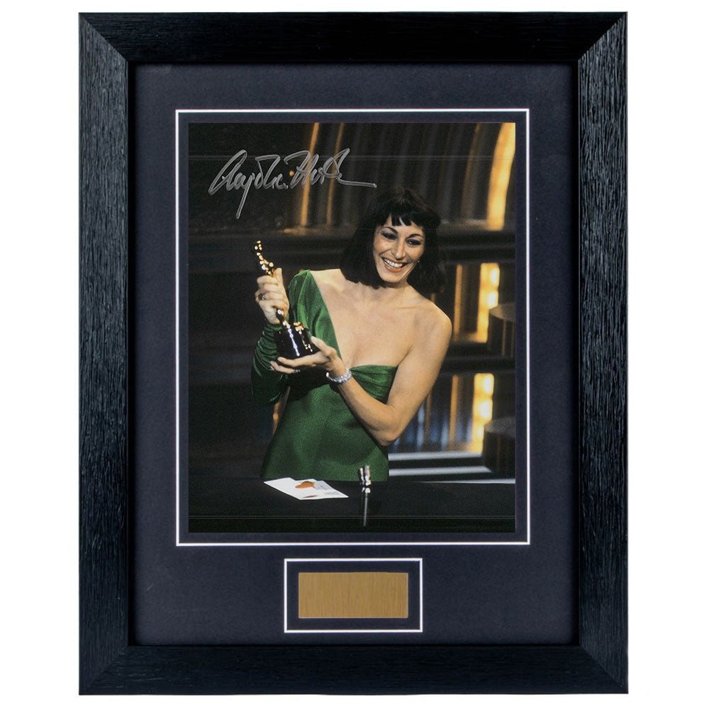Anjelica Huston Personally Signed Portrait 8 x 10 Photograph Framed