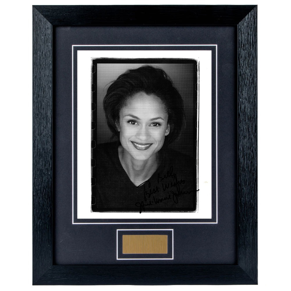 Ann-Marie Johnson Personally Signed Personalised portrait 8 x 10 Photograph Framed