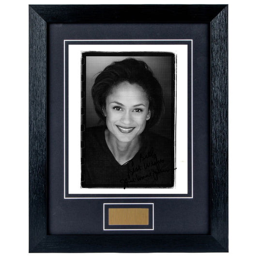 Ann-Marie Johnson Personally Signed Personalised portrait 8 x 10 Photograph Framed