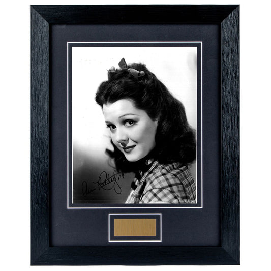 Ann Rutherford Personally Signed Gone With the Wind 8 x 10 Photograph Framed