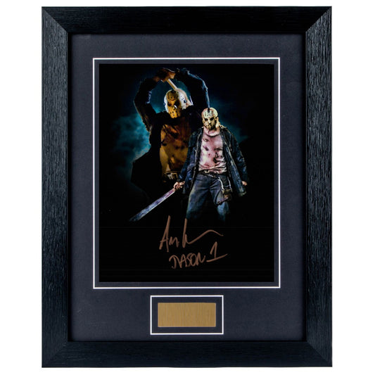 Friday the 13th Ari Lehman  Signed 8x10 Photo V1 Framed