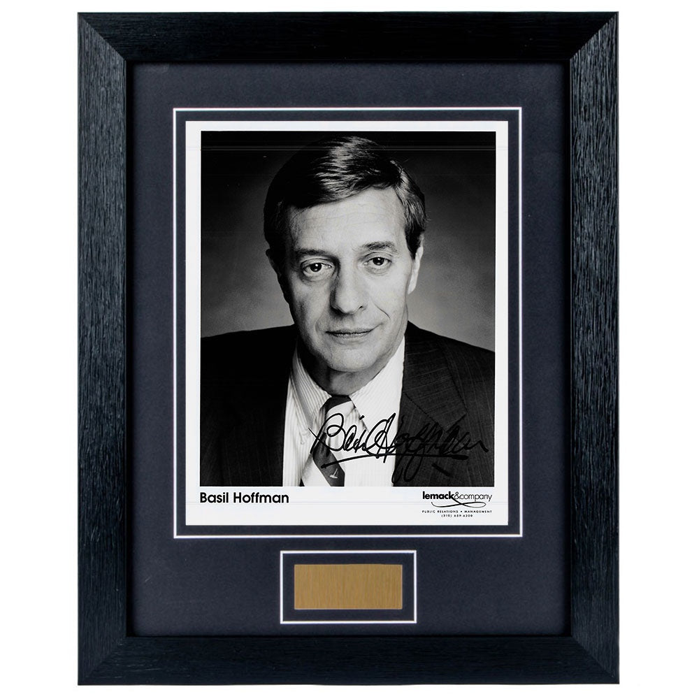Basil Hoffman Personally Signed Portrait 8 x 10 Photograph Framed