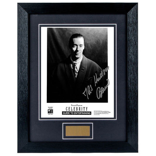 Bernard Erpicum Personally Signed Portrait 8 x 10 Photograph Framed