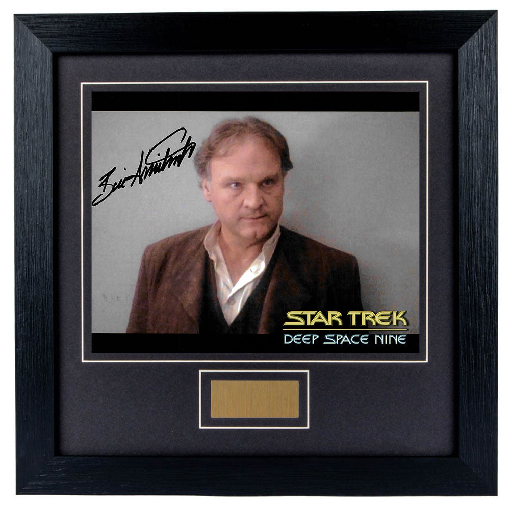 Bill Smitrovich Personally Signed Star Trek Deep Space Nine V1 8 x 10 Photograph Framed