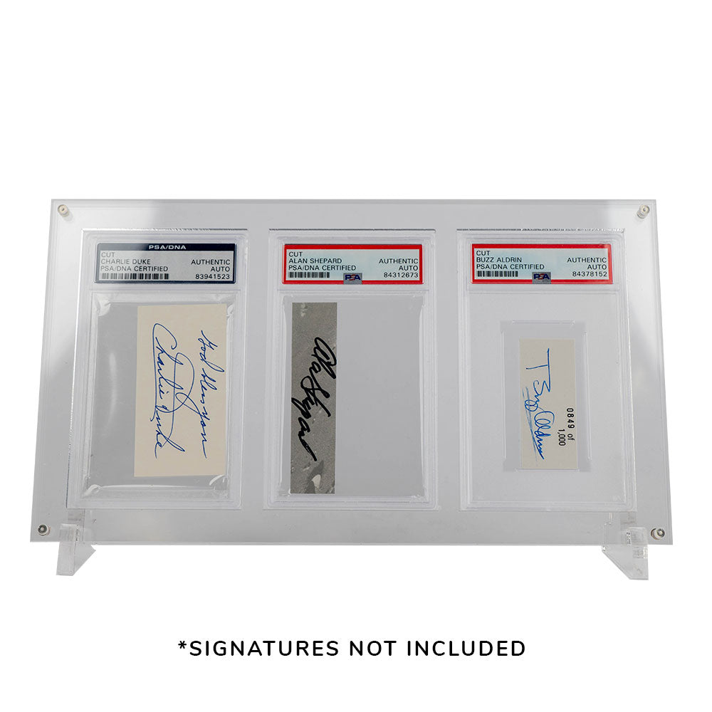 Acrylic Display Case For PSA Graded Cards Hold 3 Cards