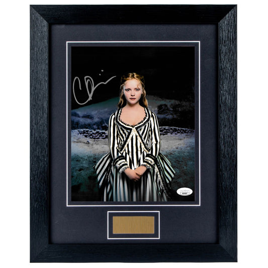 Christina Ricci  Personally Signed Sleepy Hollow V2 8 x 10 Photograph Framed