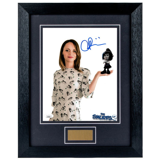 Christina Ricci  Personally Signed The Smurfs 2 8 x 10 Photograph Framed