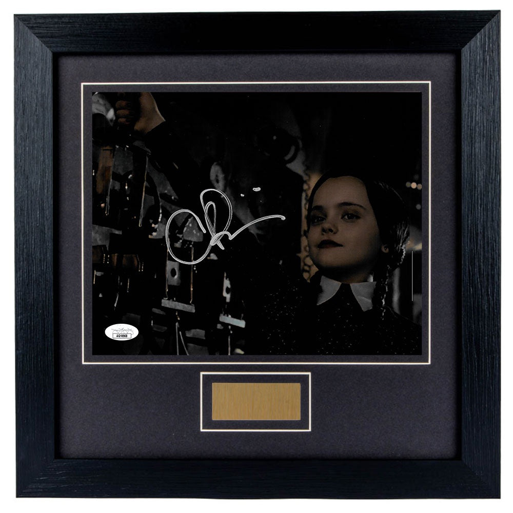 Christina Ricci  Personally Signed The Addams Family V3 8 x 10 Photograph Framed