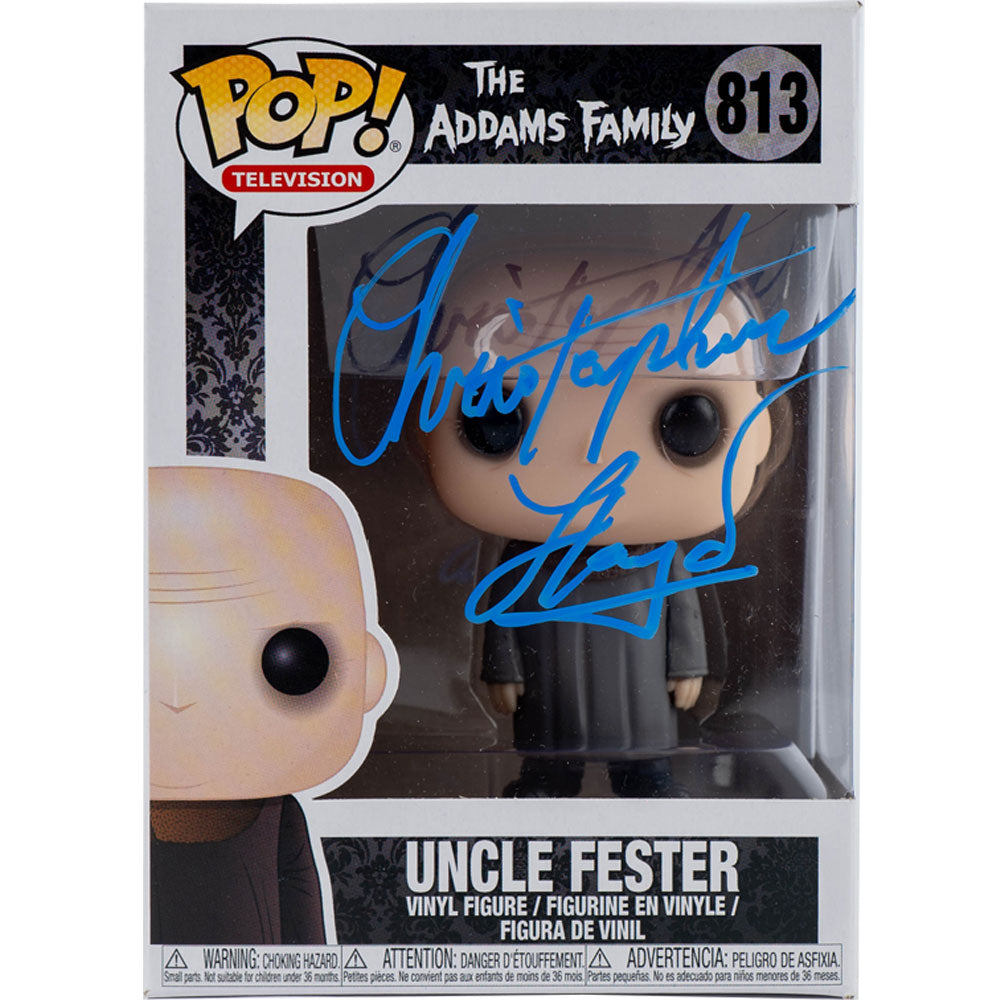 Christopher Lloyd The Addams Family Uncle Fester #813 Autographed POP Vinyl Figure