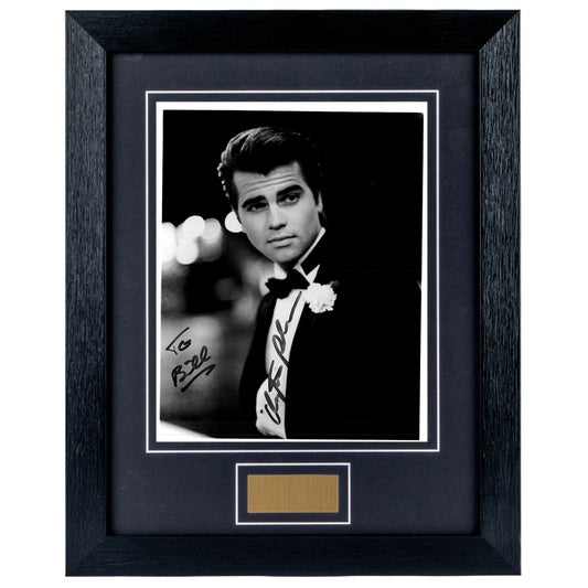 Clayton Rohner Personally Signed Love Boat Personalised 8 x 10 Photograph Framed