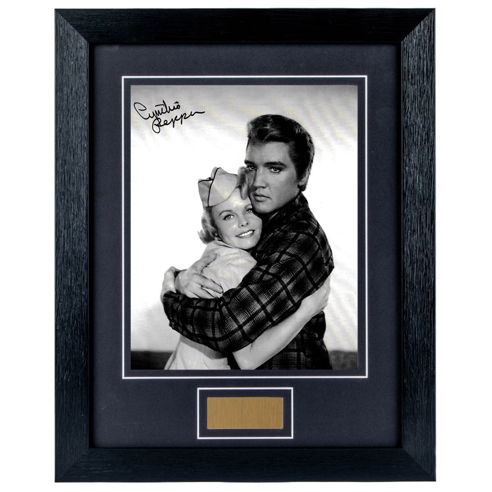 Cynthia Pepper Personally Signed Kissin Cousins 8 x 10 Photograph Framed