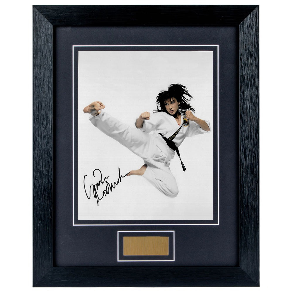 Cynthia Rothrock Personally Signed Portrait V1 8 x 10 Photograph Framed