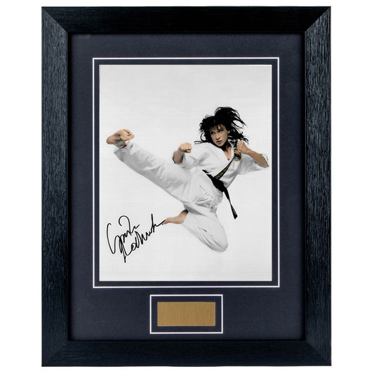 Cynthia Rothrock Personally Signed Portrait V1 8 x 10 Photograph Framed