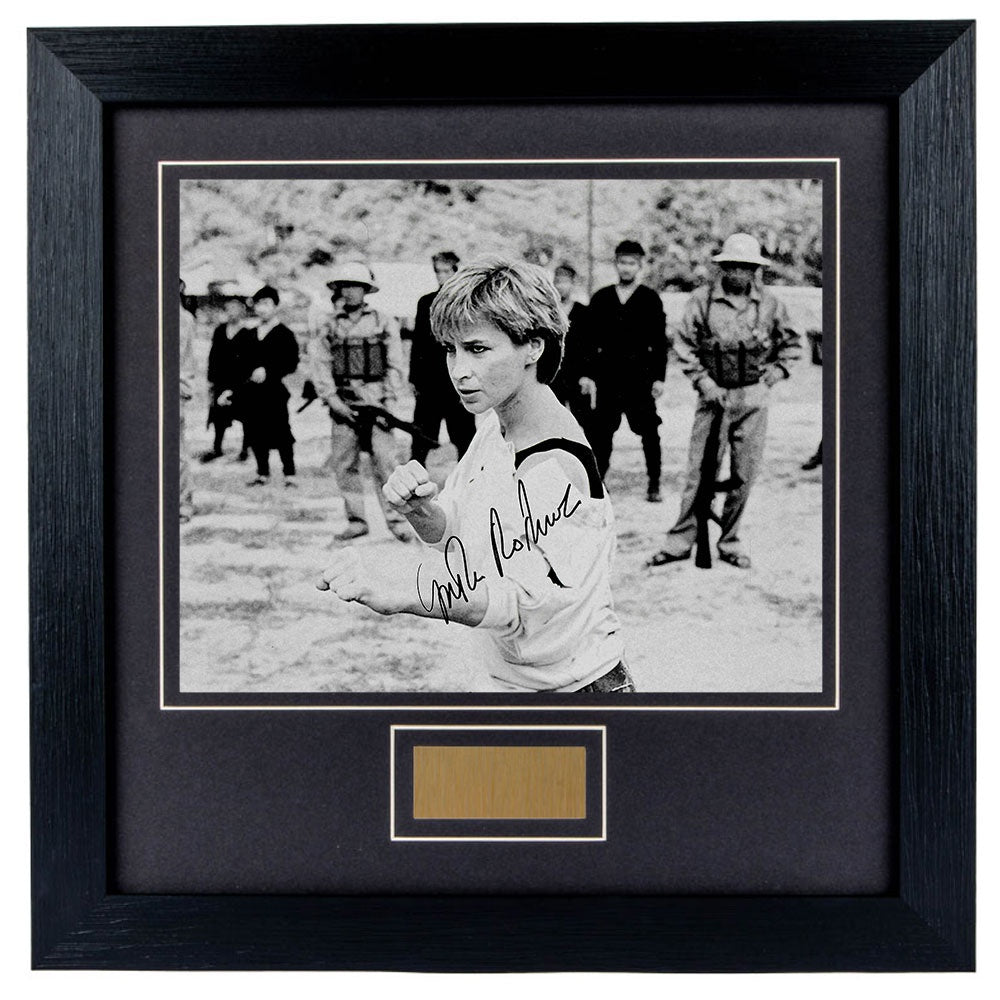 Cynthia Rothrock Personally Signed Portrait V2 8 x 10 Photograph Framed