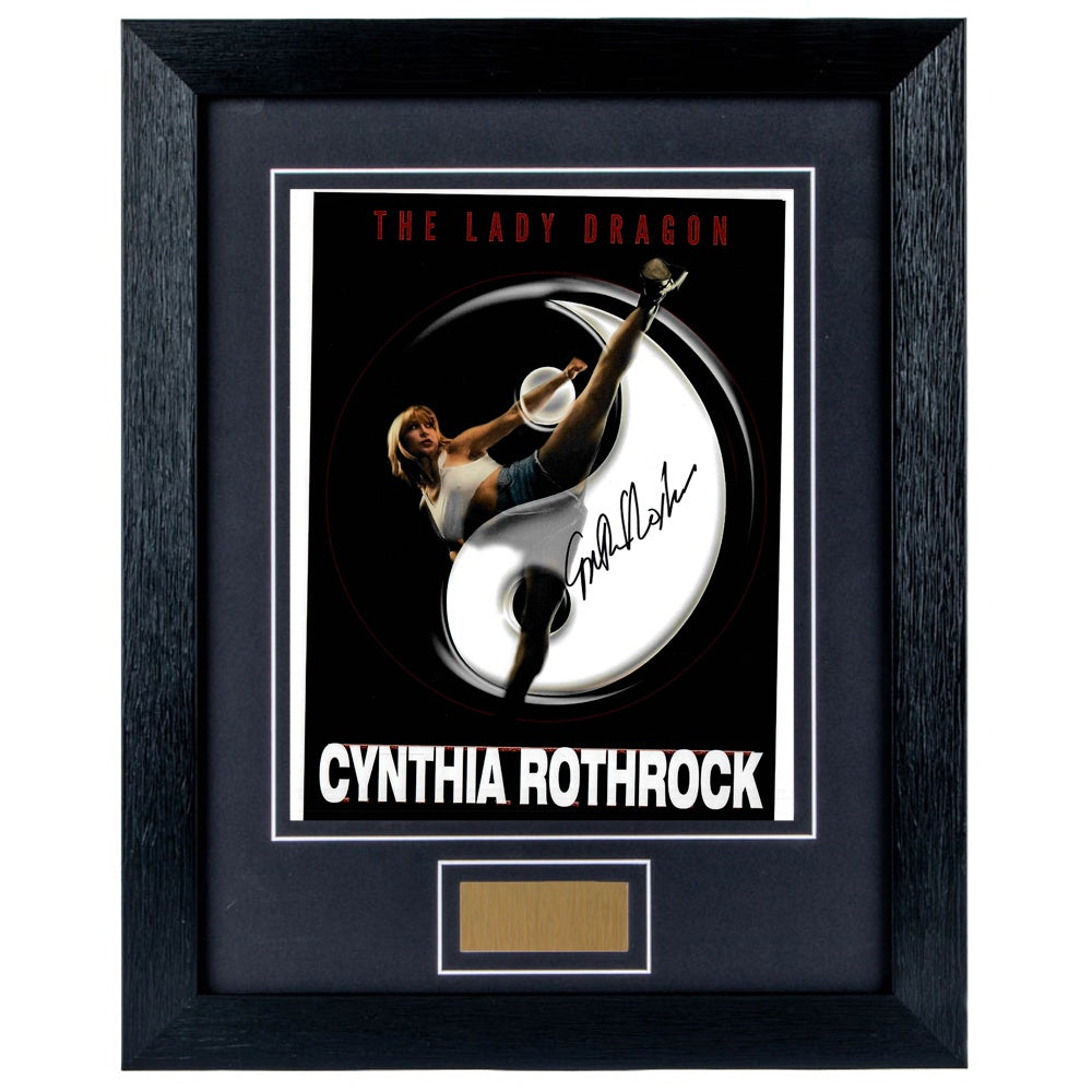 Cynthia Rothrock Personally Signed The Lady Dragon 8 x 10 Photograph F ...