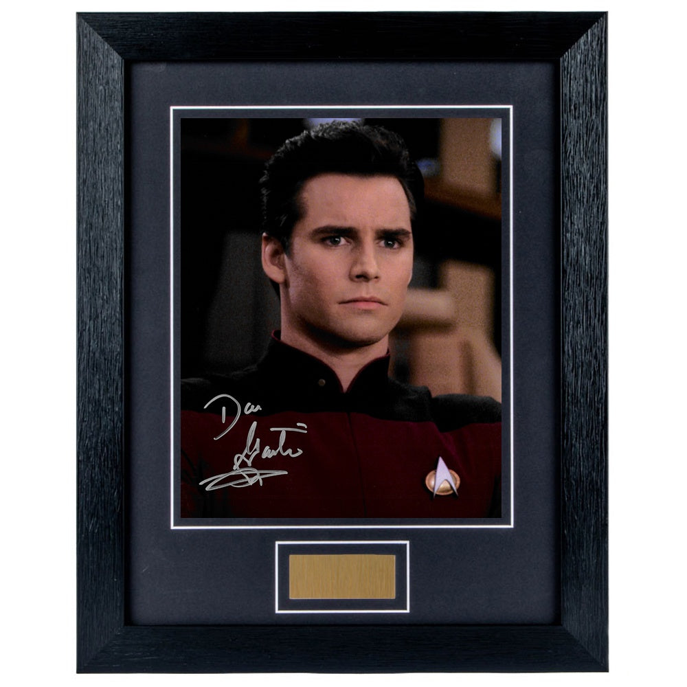 Dan Gauthier Personally Signed Star Trek Next Gen 8 x 10 Photograph Framed