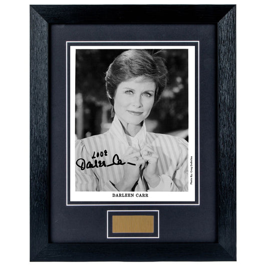 Darleen Carr Personally Signed Portrait 8 x 10 Photograph Framed