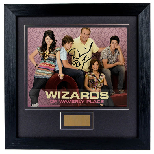 David DeLuise Wizard Of Waverly Place Signed Framed Photo