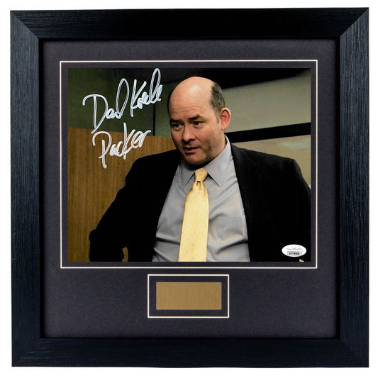 David Koechner Personally Signed The Office 8 x 10 Photograph Framed