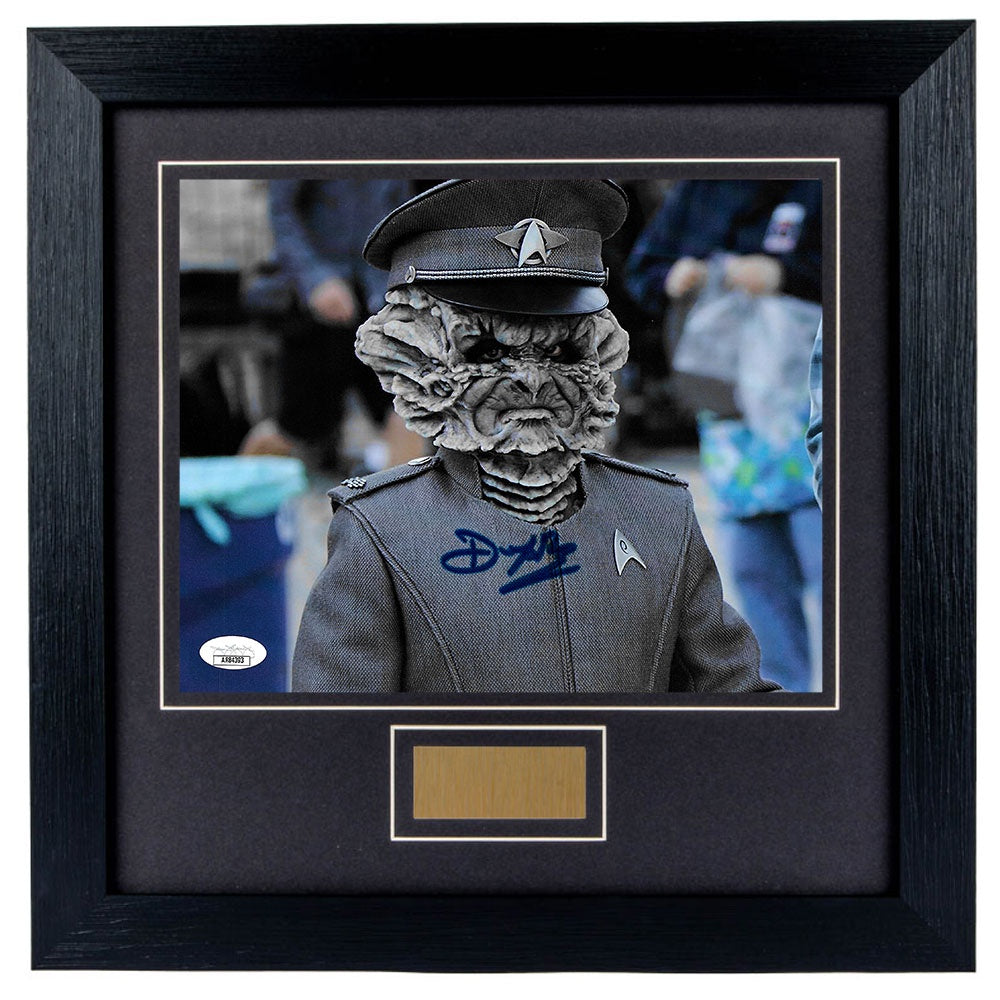 Deep Roy Personally Signed Star Trek V3 8 x 10 Photograph Framed