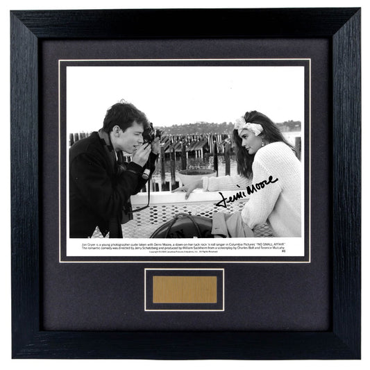 Demi Moore Personally Signed No Small Affair 8 x 10 Photograph Framed