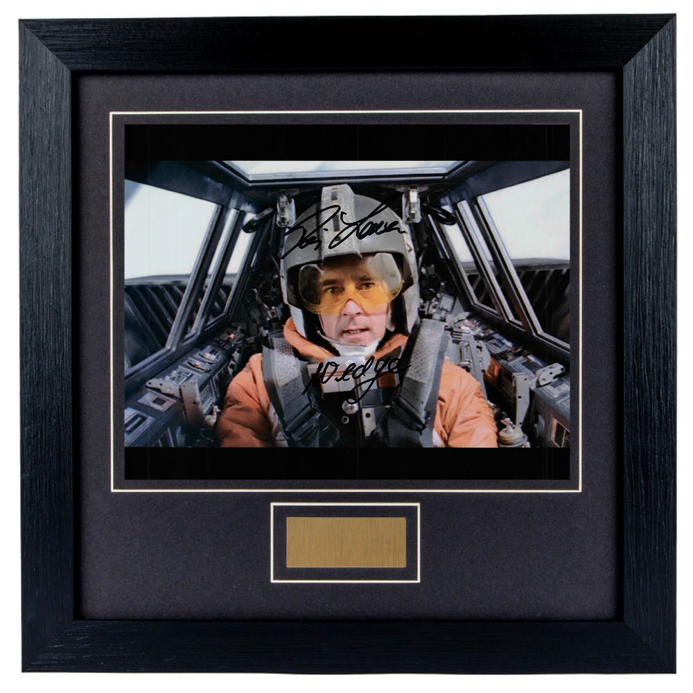 Denis Lawson Personally Signed Star Wars V2 8 x 10 Photograph Framed