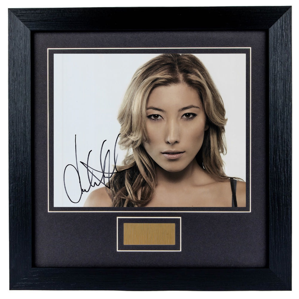 Dichen Lachman Personally Signed Portrait 8 x 10 Photograph Framed