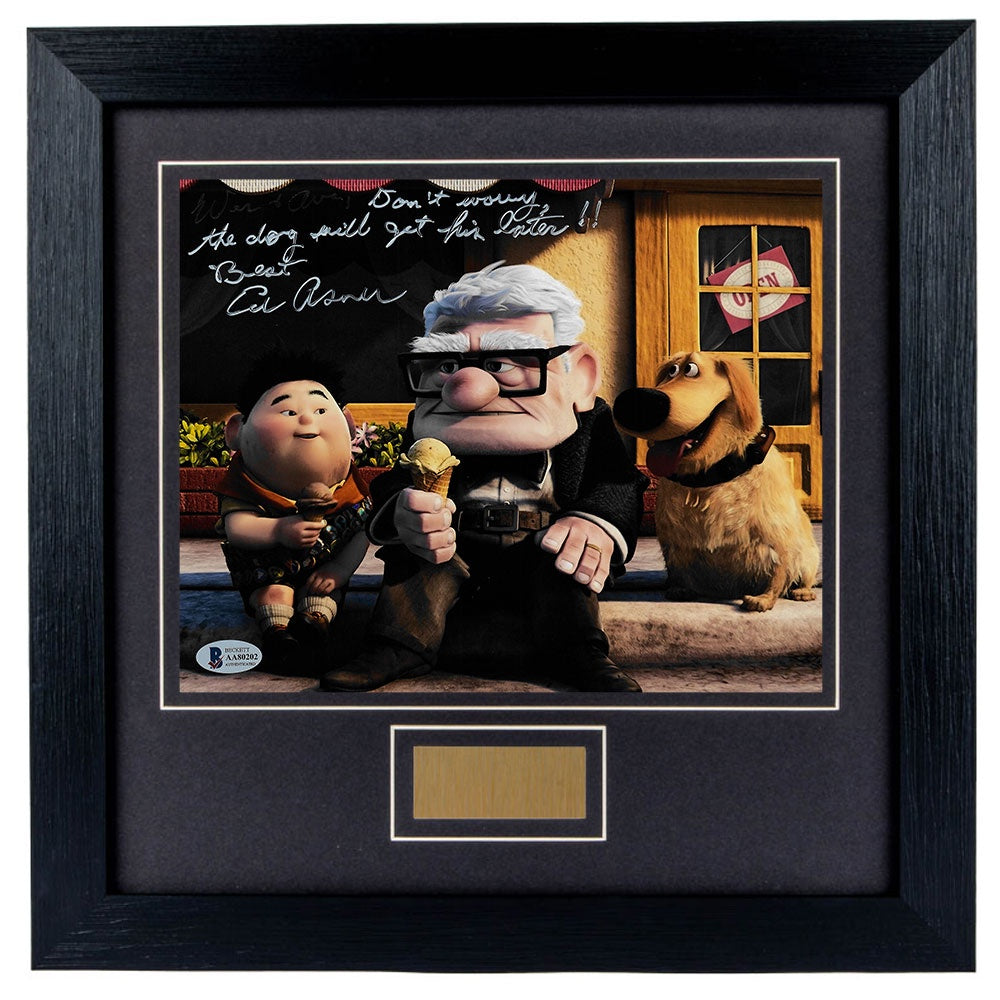 Ed Asner Personally Signed Up V2 8x10 Photograph Framed