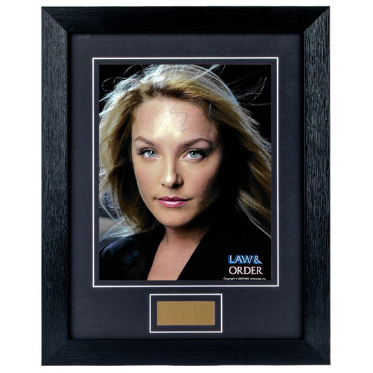 Elizabeth Rohm Personally Signed Law And Order 8 x 10 Photograph Framed