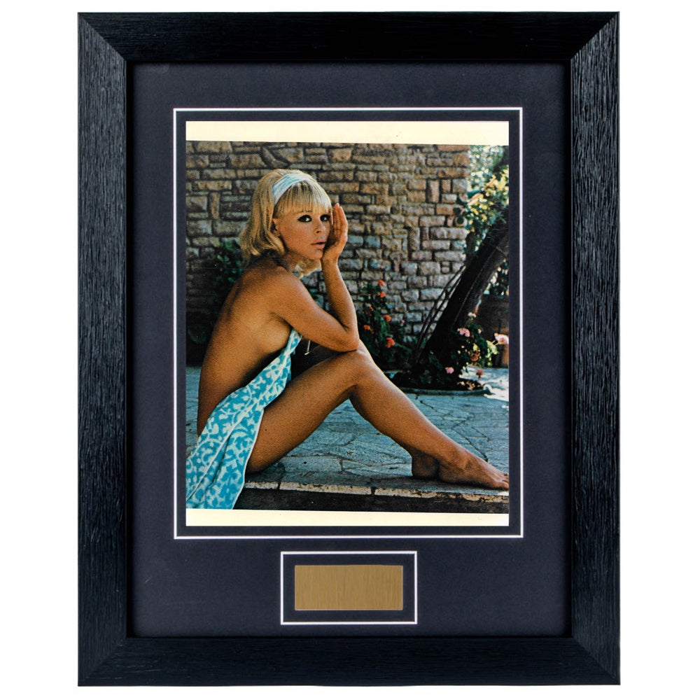 Elke Sommer Personally Signed Love Boat 8 x 10 Photograph Framed