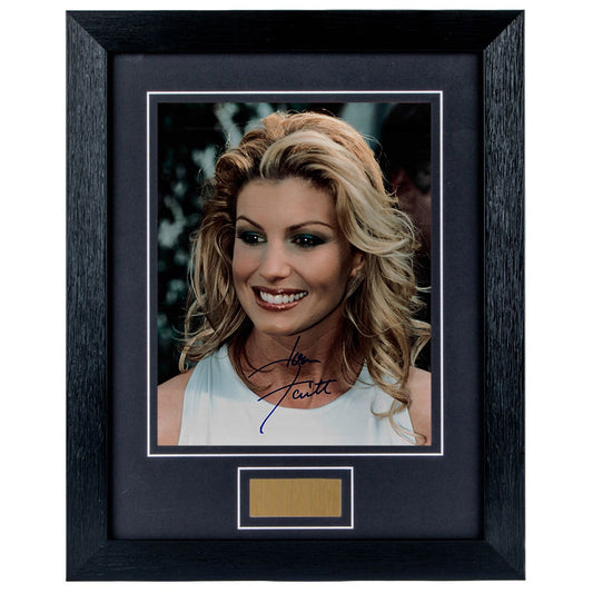 Faith Hill Personally Signed Singer 8 x 10 Photograph Framed