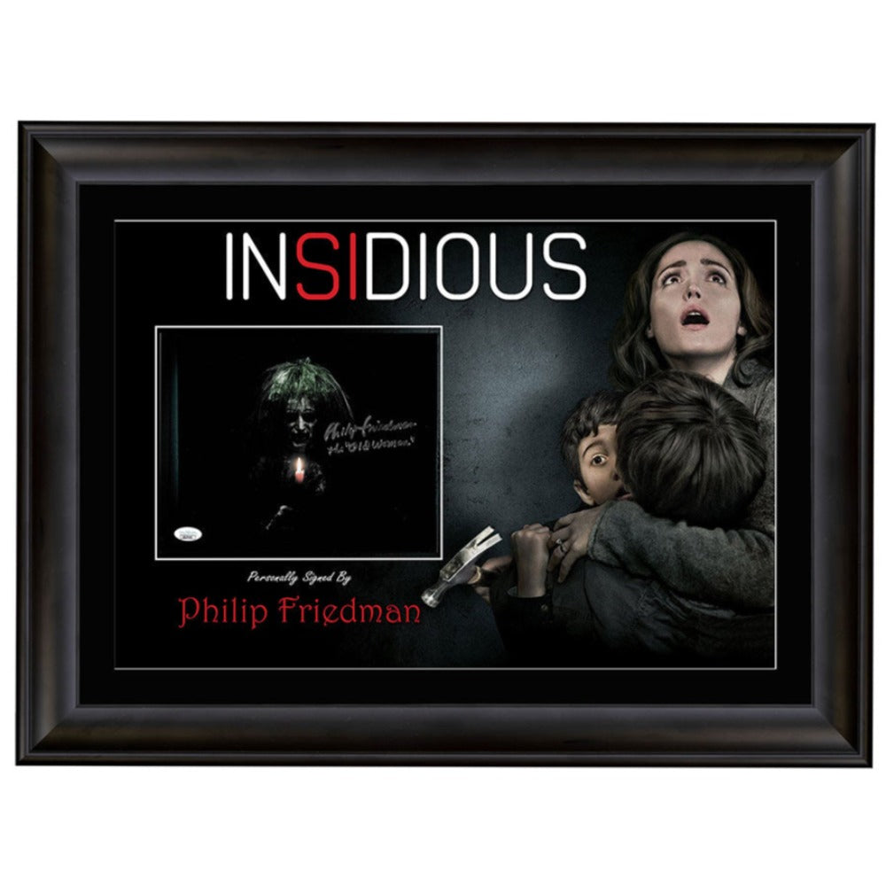 Insidious Philip Friedman Signed 8x10 JSA Photo Framed