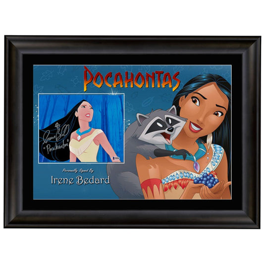 Pocahontas Irene Bedard Signed 8x10 Photo 6 Framed