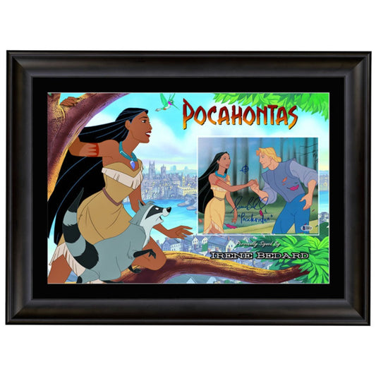 Pocahontas Irene Bedard Signed 8x10 Photo 4 Framed