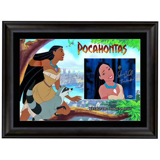 Pocahontas Irene Bedard Signed 8x10 Photo 7 Framed