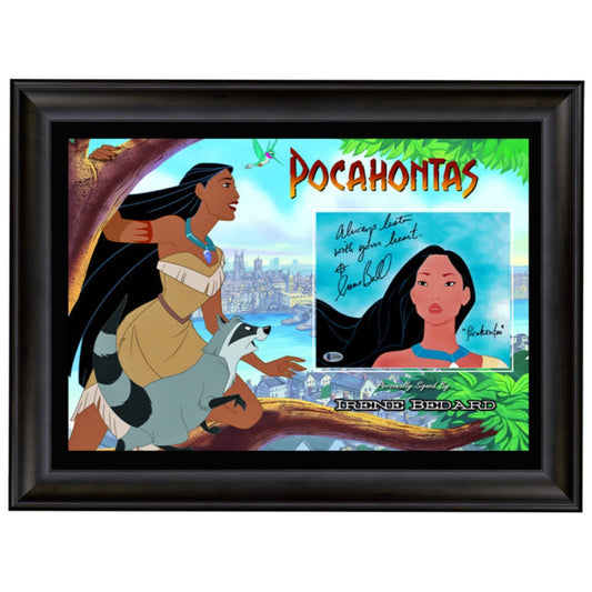 Pocahontas Irene Bedard Signed 8x10 Photo 9 Framed