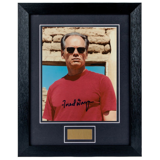 Fred Dryer Personally Signed V1 8 x 10 Photograph Framed