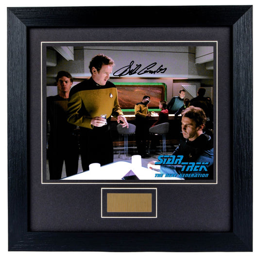 Gilbert B Combs Personally Signed Star Trek V1 8 x 10 Photograph Framed