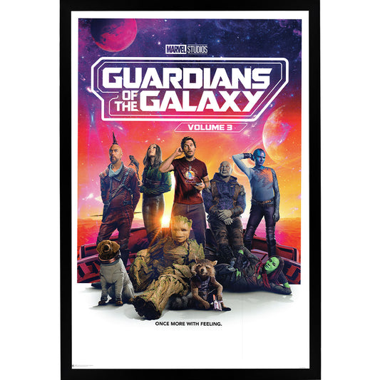 Guardians Of The Galaxy - Vol 3 Poster Framed