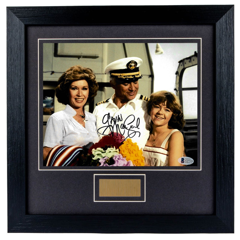 Gavin Macleod Personally Signed Love Boat 8 x 10 Photograph Framed