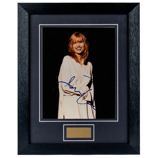 Geena Davis Personally Signed Portrait 8 x 10 Photograph Framed