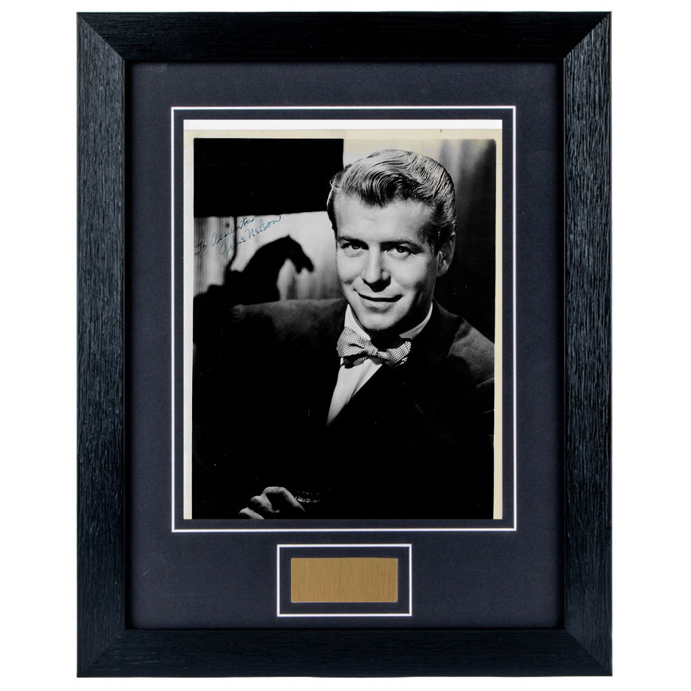 Gene Nelson Personally Signed Director Personalised  8 x 10 Photograph Framed