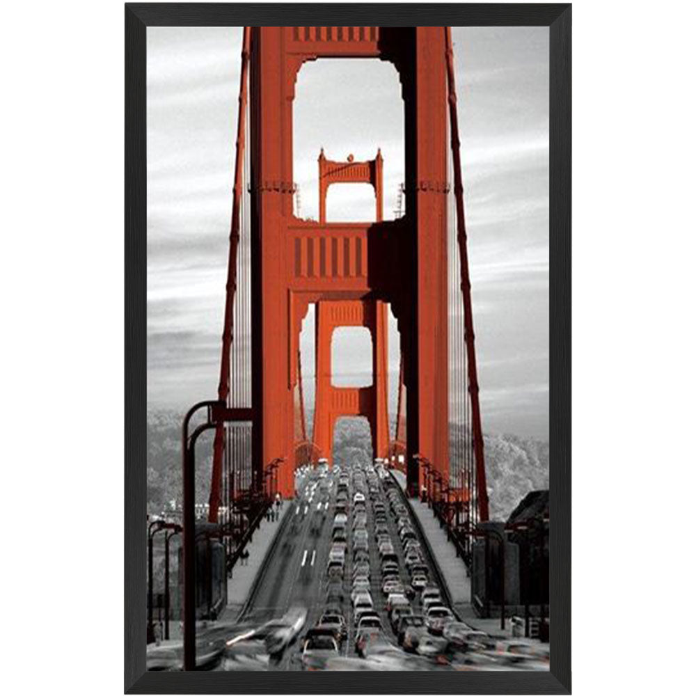 Golden Gate Bridge Poster Framed