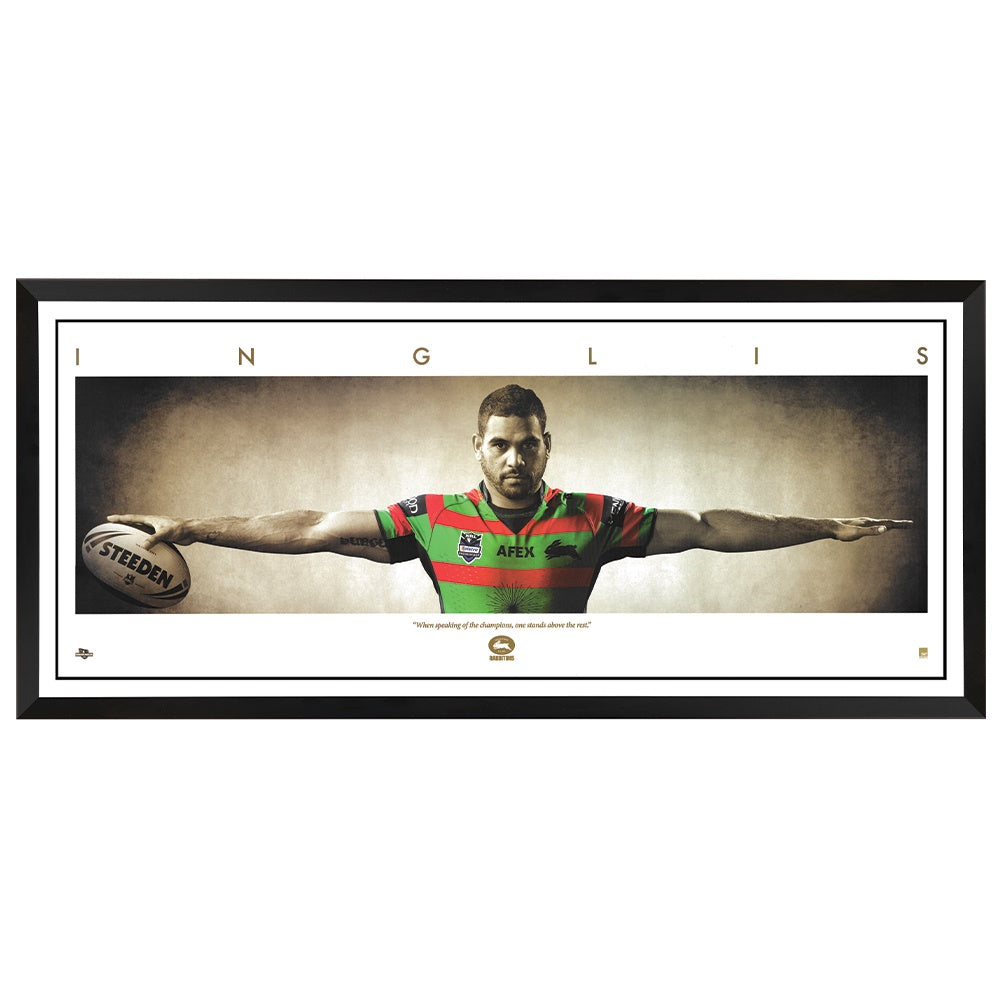 South Sydney Rabbitohs Greg Inglis Large Wings Framed