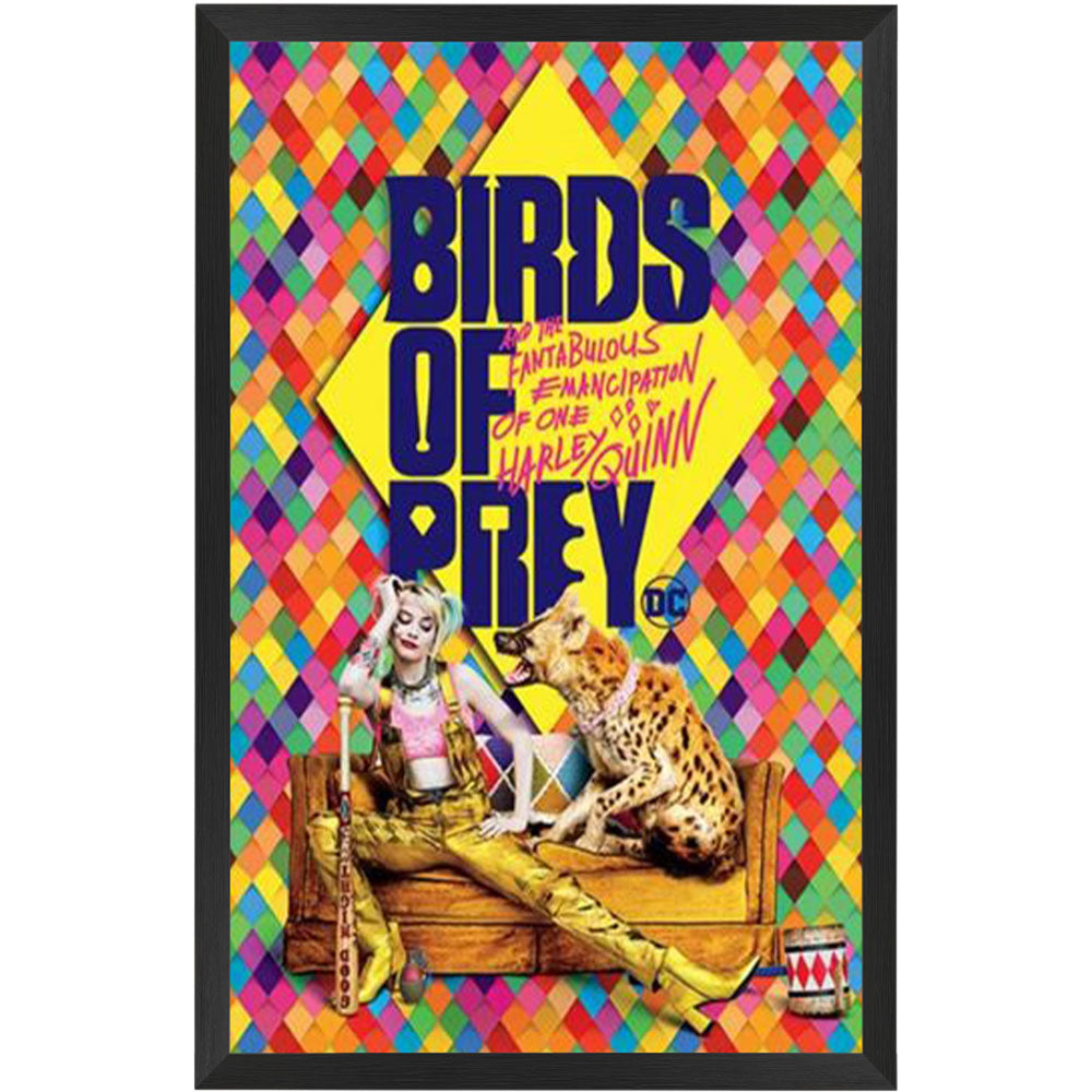 Birds Of Prey Harley Quinn Poster Framed