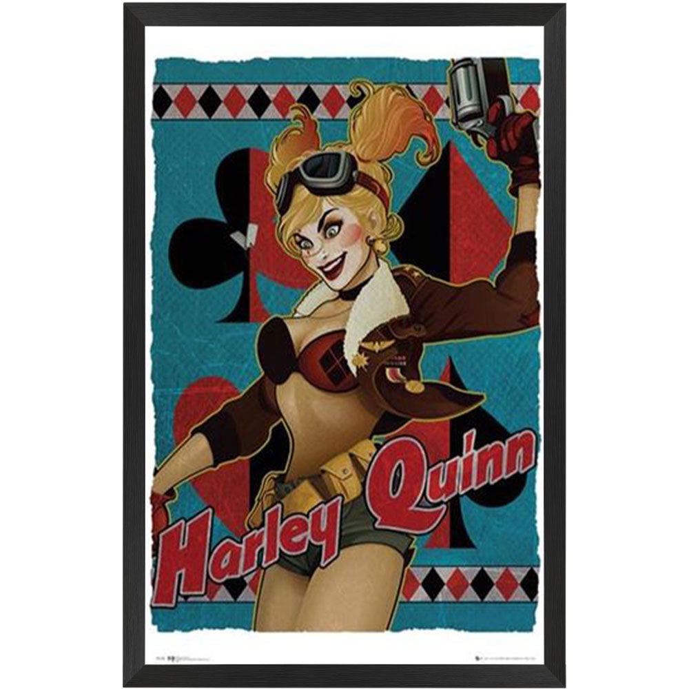 DC Comics - Harley Quinn Bombshell Poster Framed