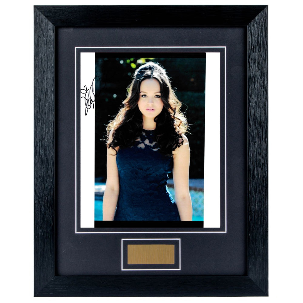 Hayley Orrantia Personally Signed Goldbergs 8 x 10 Photograph Framed